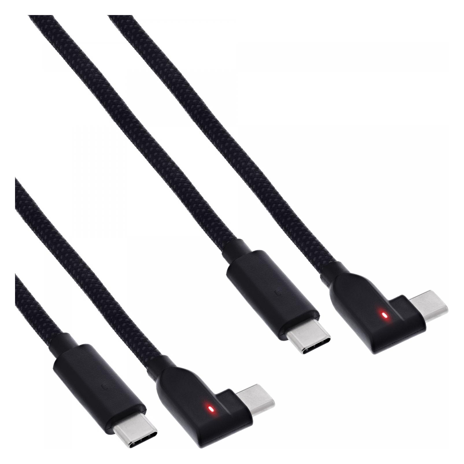 InLine 2er Pack USB 2.0 Kabel (0.30 m, USB 2.0, 240 W) (35812)