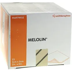 MELOLIN 5x5 cm Wundauflagen steril 25 St