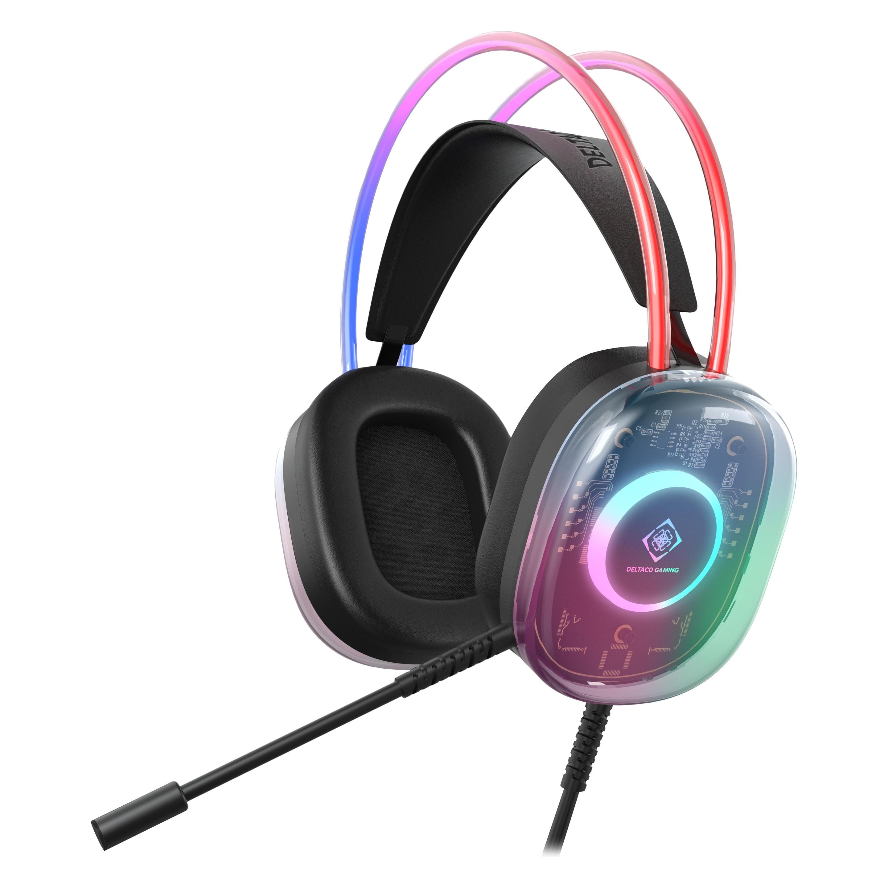 Deltaco Gaming Headset (Kabelgebunden) (GAM-186)