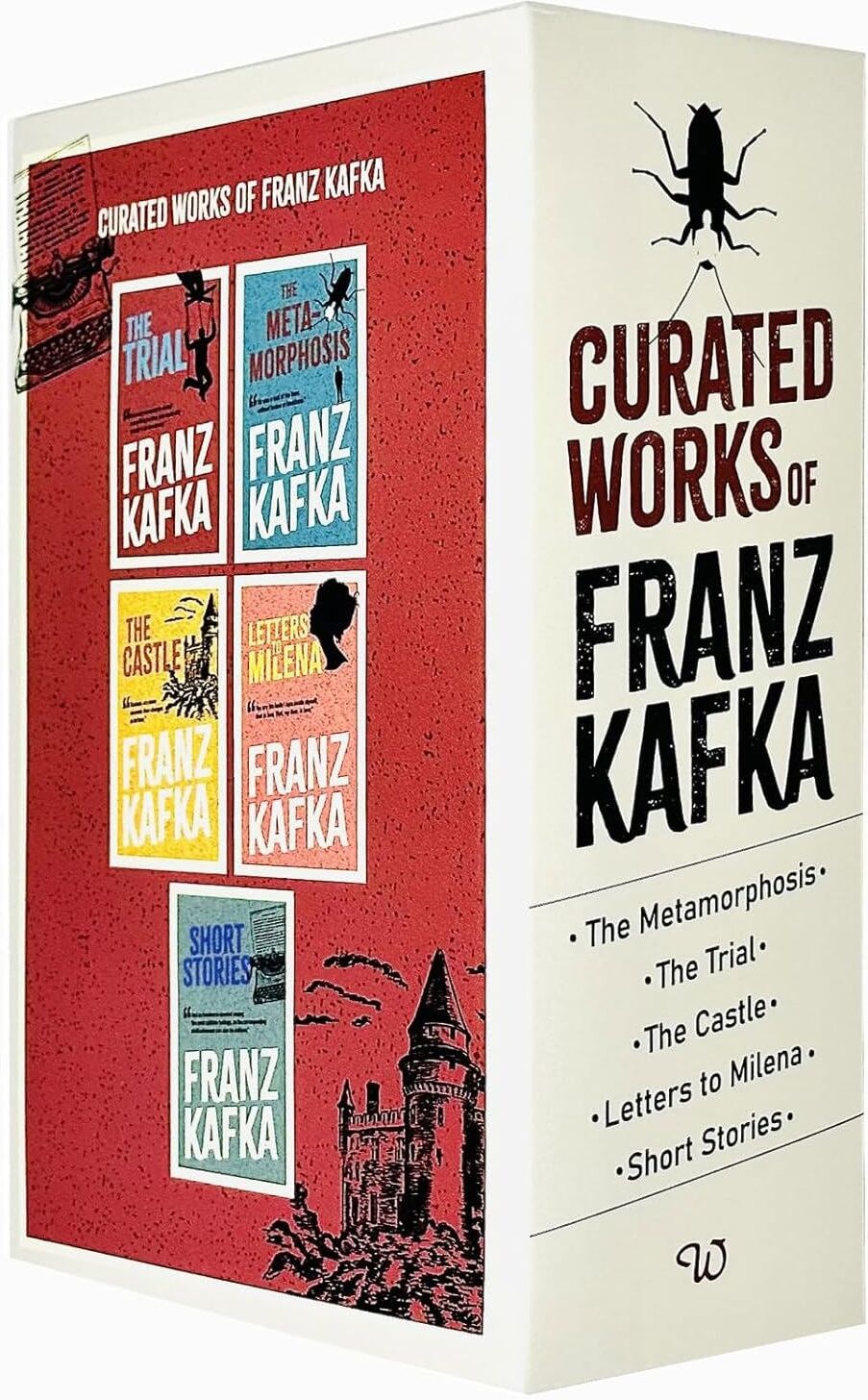 Wilco International LLP Curated Works of Franz Kafka 5 Books Collection Boxed Set (Philosophy Books)