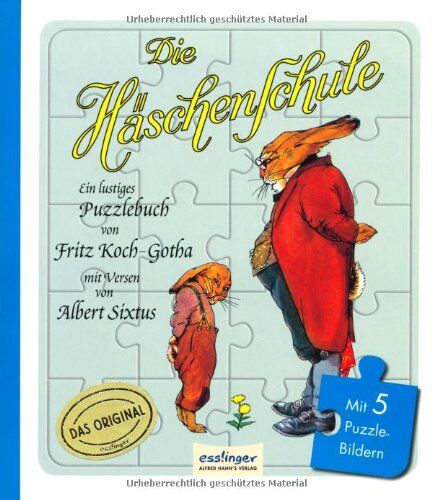 Albert Sixtus - Die Häschenschule - Puzzlebuch - Preis vom 02.10.2026 23:42:20 h