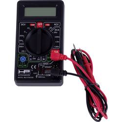 HP Autozubehör Hand-Multimeter digital Durchgangsprüfung, KFZ-Messfunktion CAT II 500 V 75220
