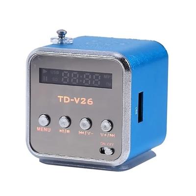 Tragbarer Mini-Stereo-Audio-Lautsprecher, Musik-Player, FM-Radio, TF-Karte, U-Disk-Unterstützung