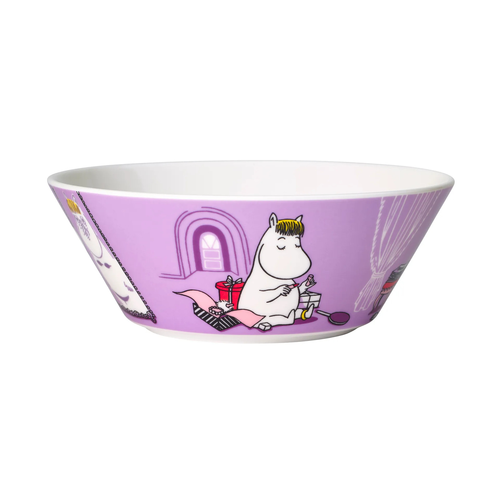 Moomin Arabia Snorkelmeisje schaal paars