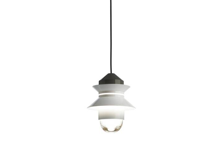 marset - Santorini Pendelleuchte Outdoor, Ø 21 cm, weiss