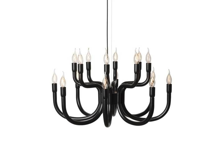 KARMAN lampe à suspension SNOOB SMALL (Noir - Aluminium)