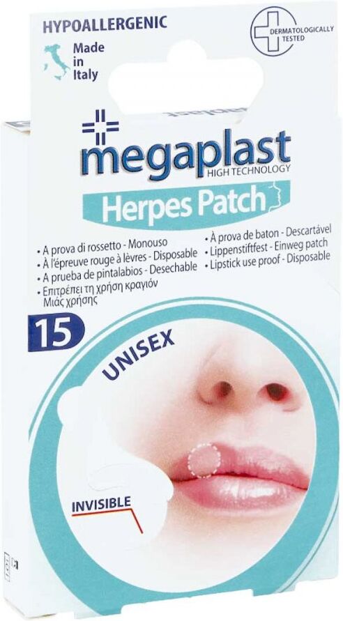 WUNDmed Herpes Patch 14 mm megaplast 15stk