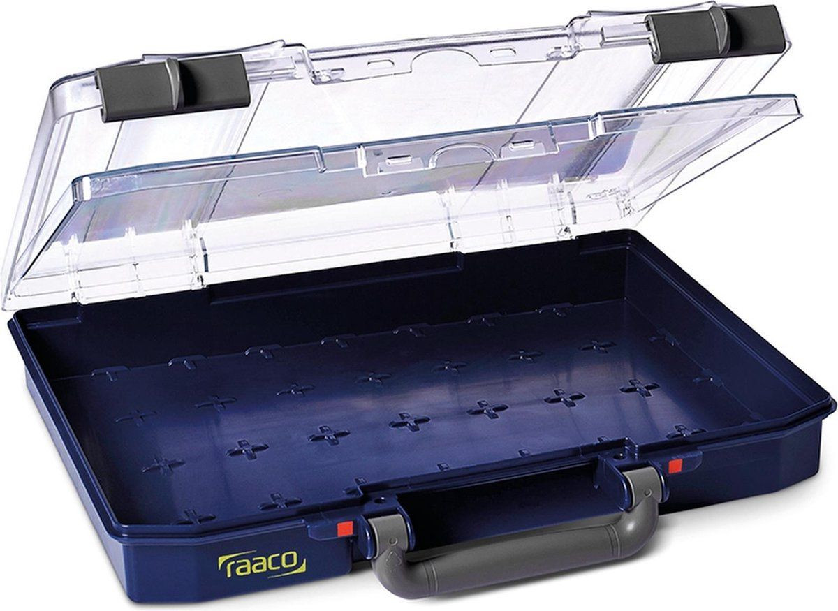 Raaco CarryLite 55 Assortimentsdoos Leeg - Donkerblauw - B/D/H: 33,7 x 27,8 x 5,8 cm