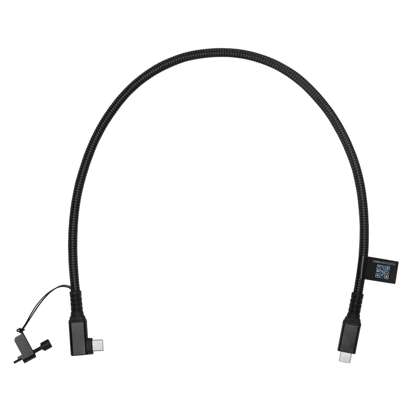 DJI SDR Transmission 2 - L-förmiges USB-C-Videokabel (DP, 50 cm) (Drohnen Kabel) (CP.TR.00000056.01)