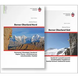 Berner Oberland Kombipaket Klettern: Band 1 Berner Oberland Nord / Band 2 Berner Oberland Süd, Reisebücher von Martin Gerber