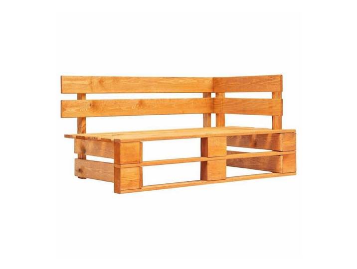 LuxusKollektion Eckbank Eckbank Holz Braun (1-St)