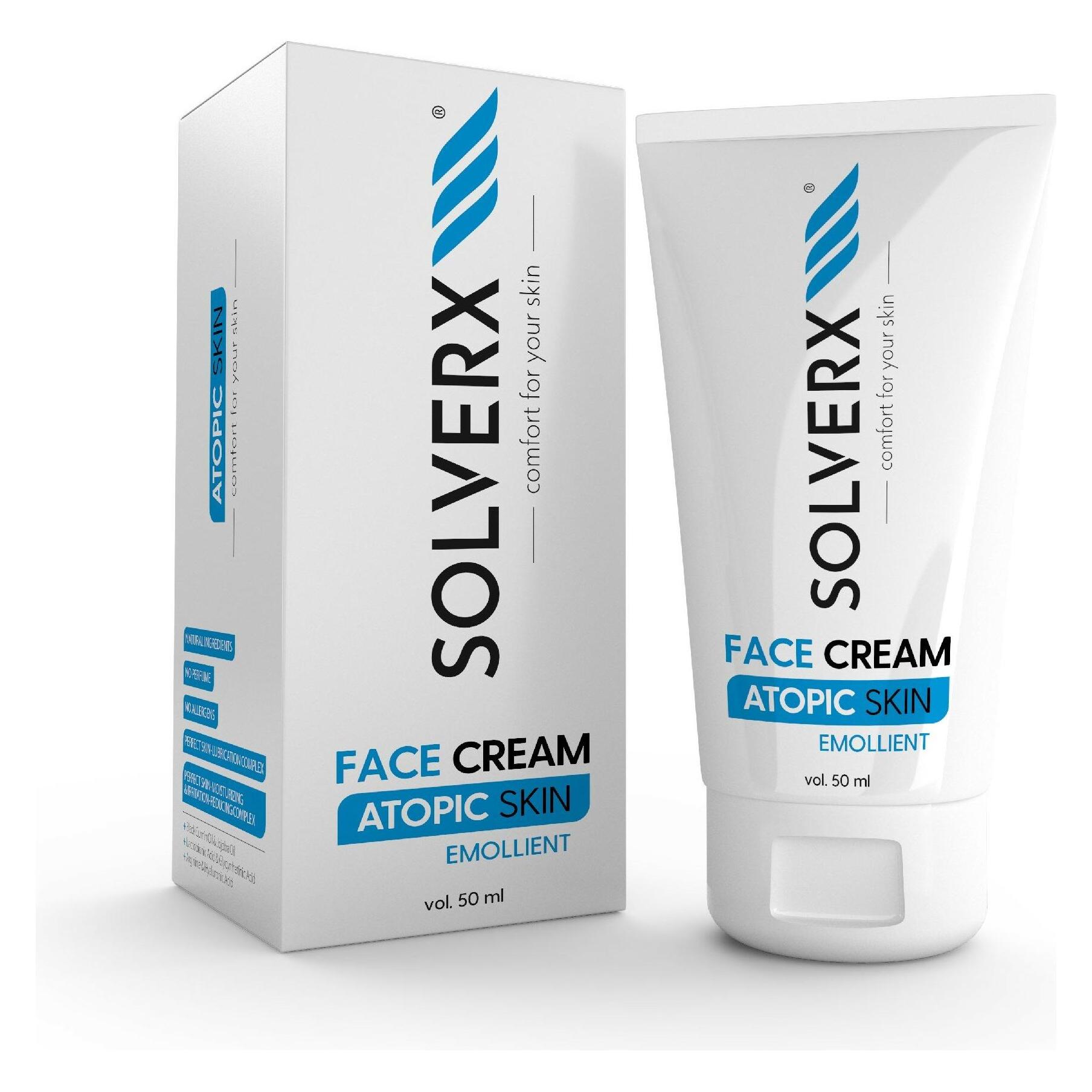 Solverx Atopic face cream 50ml (50 ml, 24h Creme) (1070129)