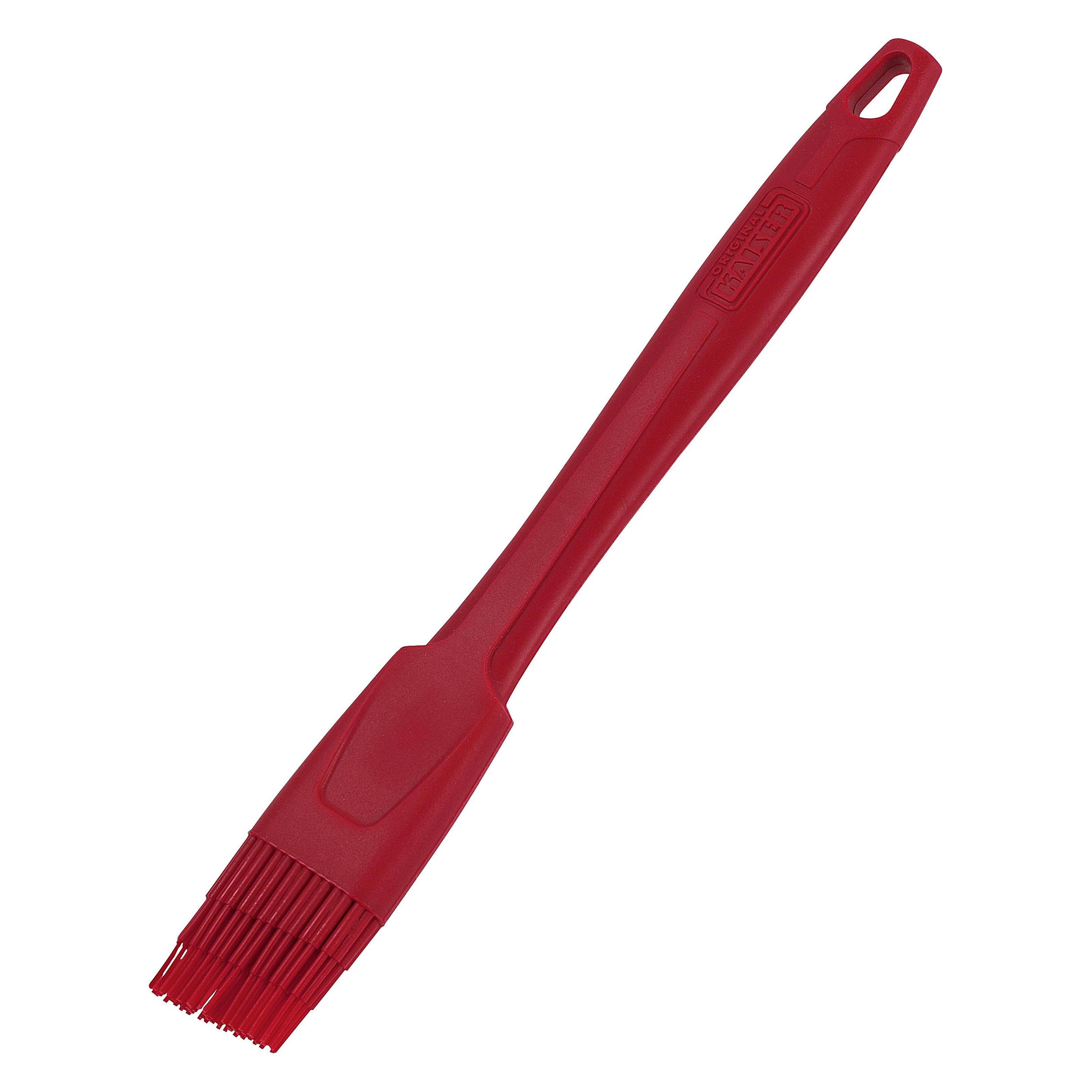 Kaiser Brat- und Backpinsel schmal 32cm Original Kaiserflex Red 100% Silikon (23.0068.6028)