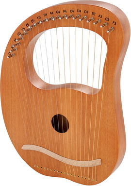 Thomann LH19N Lyre Harp 19 Strings NA Natur