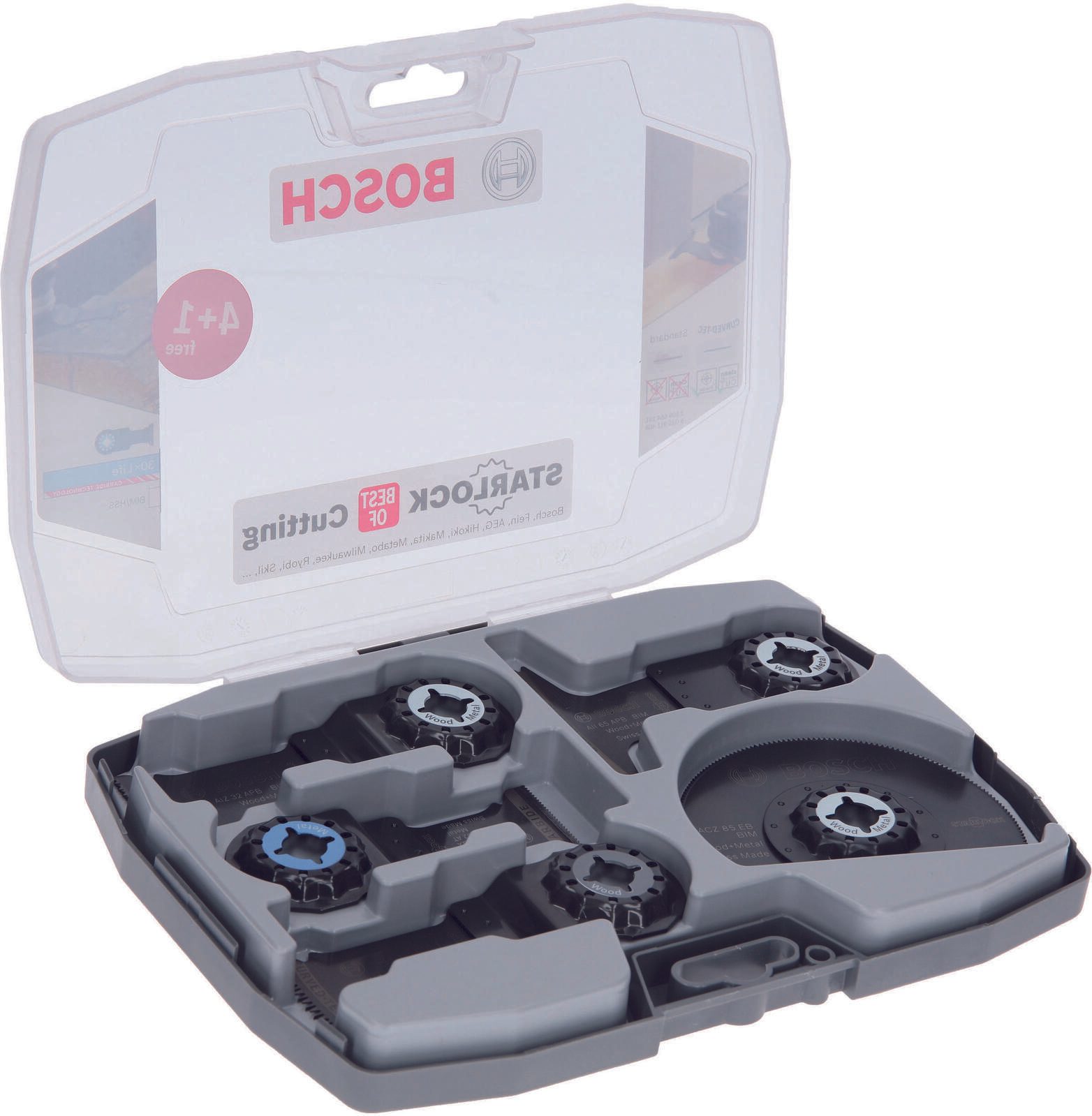 BOSCH Best of Cutting Segment- und Tauchsägeblätter-Set 5-teilig 2608664131