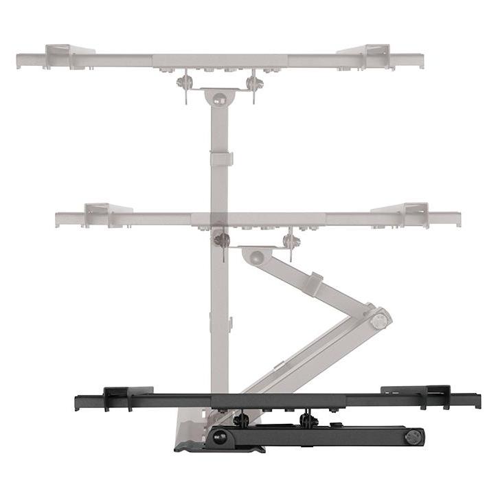 LogiLink Klammer für LCD-TV / gekrümmter LCD-TV (full-motion) (Wand, 50 kg, 32" - 70") (BP0112)