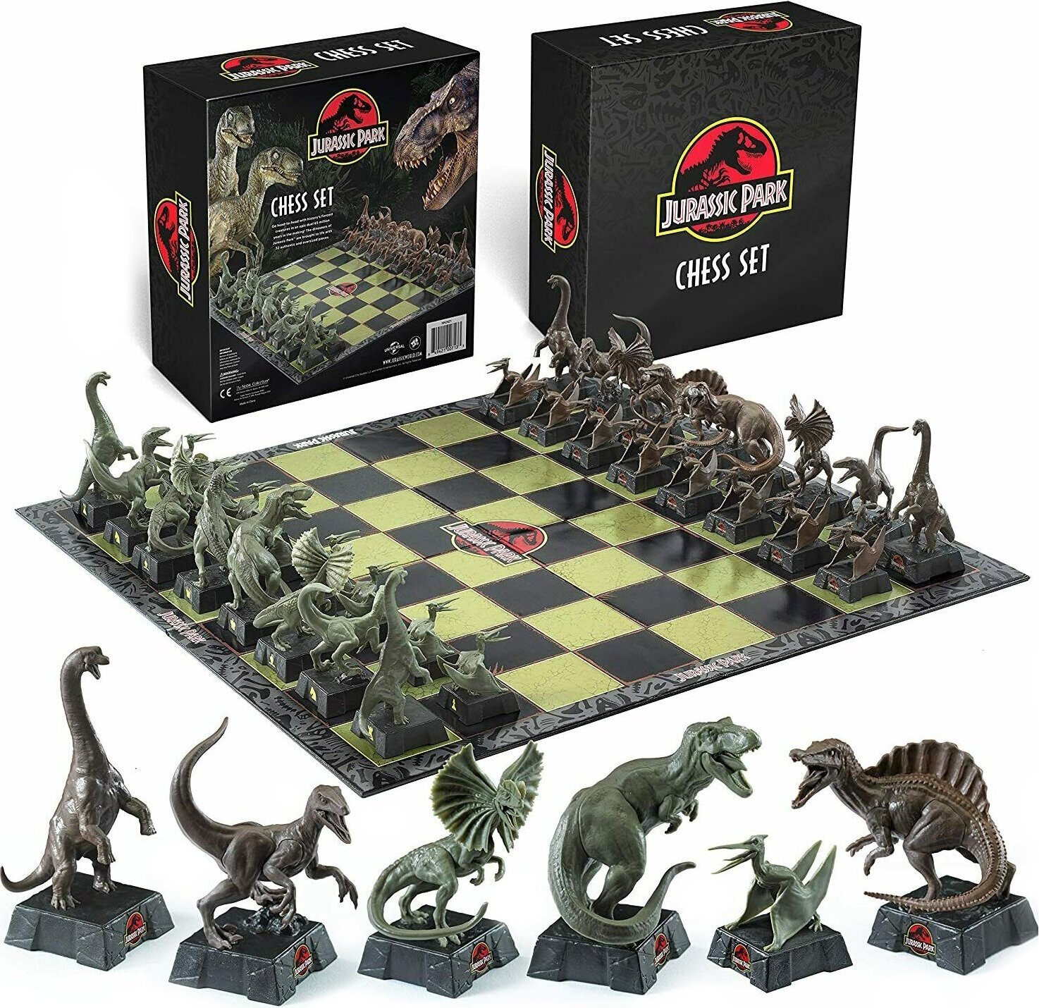 Noble Collection Jurassic Park schaakspel