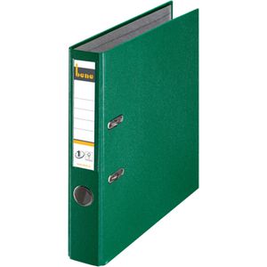 bene Ordner 291600GN No.1, PP, A4, 5,2cm, Kunststoffordner, grün