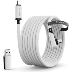 Eaton Kabel 2w1 Na Usb-c Usb-a Do Transmisji 5m 5gbps Do Meta Quest 3 2 Pro Pico4 / C100, Zubehör VR + AR, Schwarz