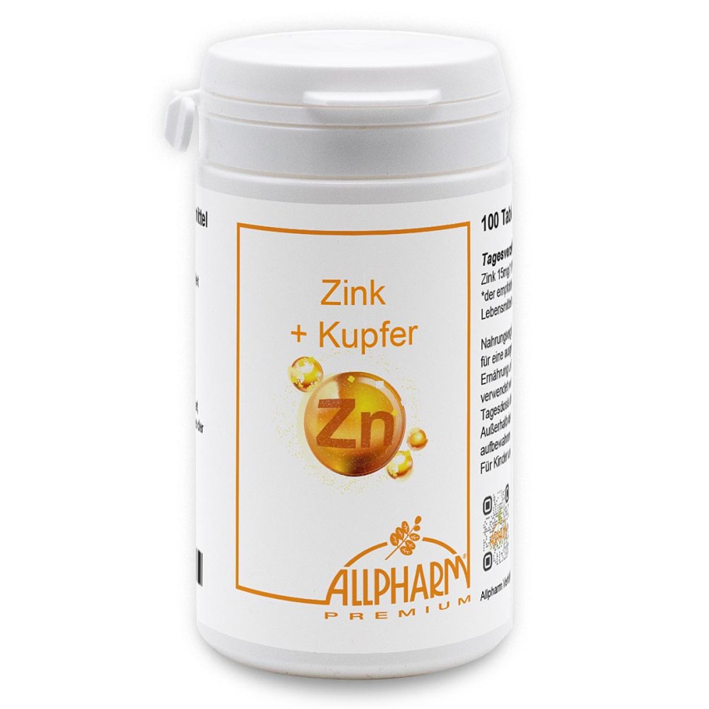 ALLPHARM Vertriebs GmbH Zink Tabletten 00328485