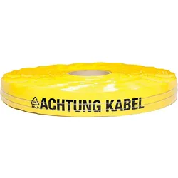 Ortungsband ''Achtung Kabel'' gelb