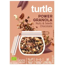 Turtle Power Granola Nüsse & Saaten Schokolade bio