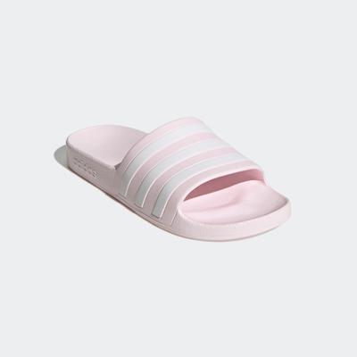Badesandale ADIDAS SPORTSWEAR "AQUA ADILETTE", Damen, Gr. 42, rosa (almost pink, ftwr weiß, almost pink), Synthetik, Schuhe, Badelatschen