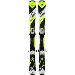 TECNOPRO Kinder Skiset XT Team, Größe 110 in Schwarz Schwarz