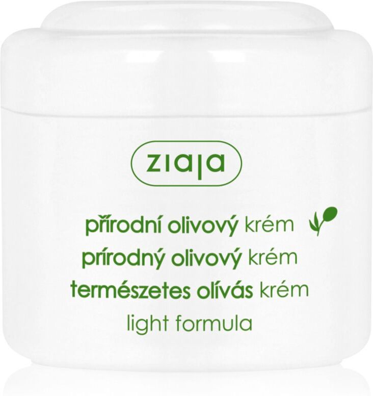 Ziaja Natural Olive Feuchtigkeitsspendende Tagescreme für normale und trockene Haut 200 ml