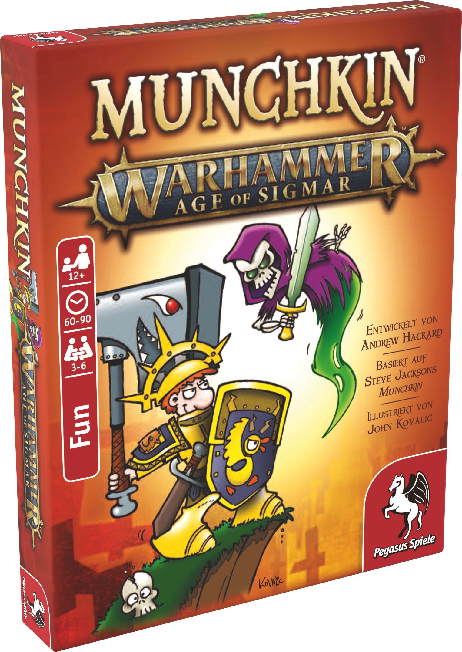 Pegasus Kartenspiel bis zu 6 Spielern ab 12 Jahr(e) 17020G Munchkin Warhammer Age of Sigmar