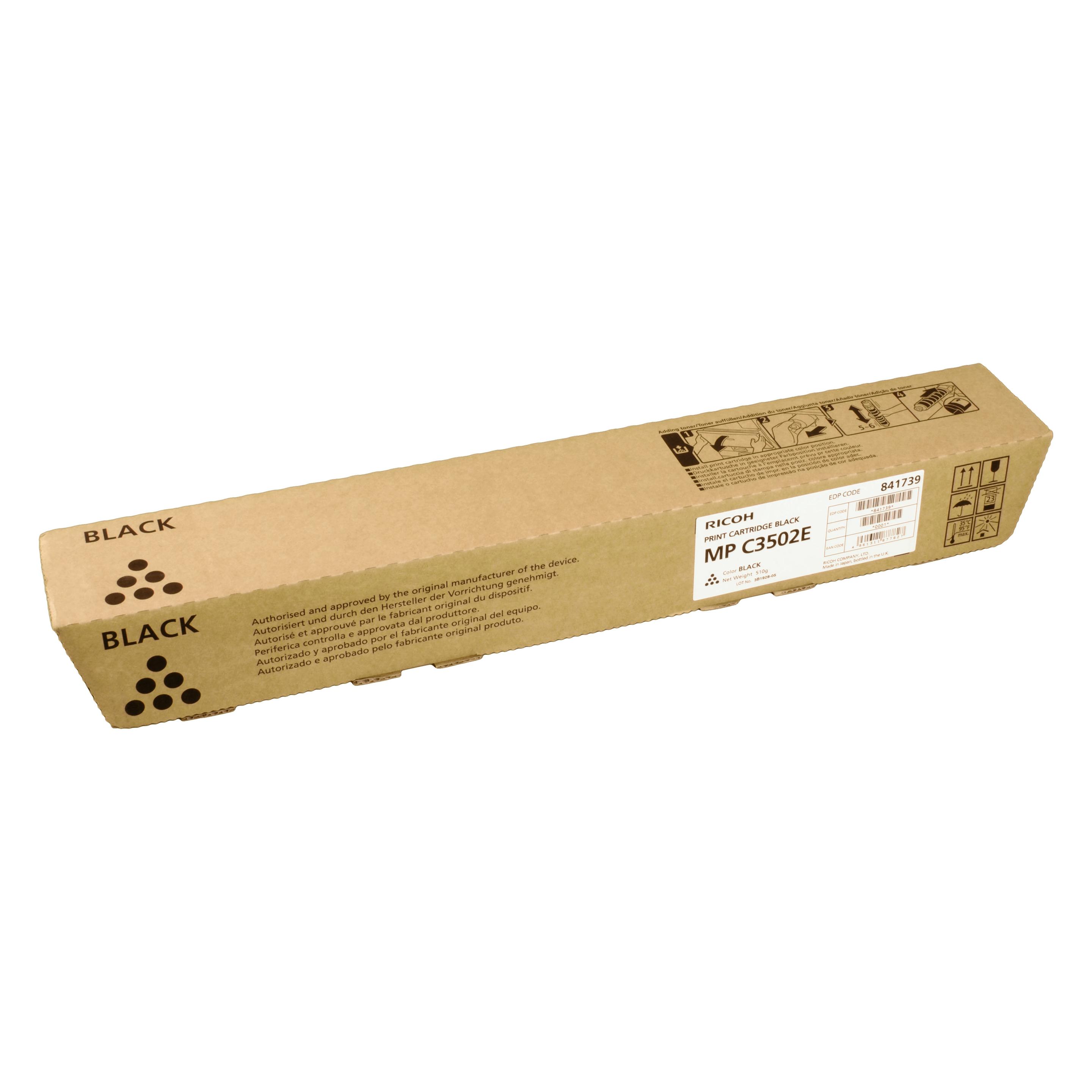 Ricoh MP C3002 - Schwarz - Original - Tonerpatrone (BK) (841651)