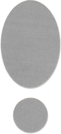 Prym Rub-on Patch MERINO, Farbe: hellgrau, Inhalt: 2 Stück.