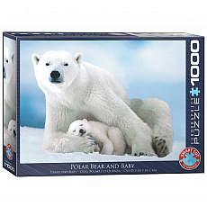 eurographics Puzzle - Eisbär/Baby - 1000 Teile 300961