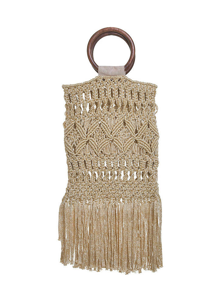 BLE Henkeltasche in Beige - (B)31 x (H)55 x (T)3 cm - onesize