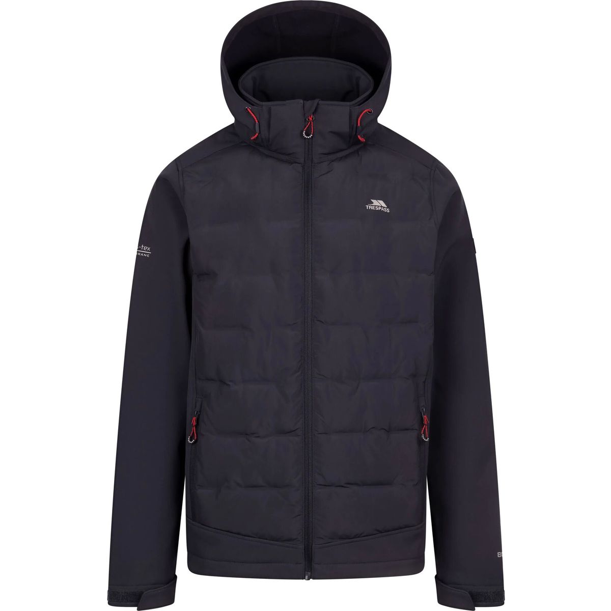Trespass Alwero - Male Hybrid Softshell Jacket TP75 dark flint (DFT) XL MAJKSSTR0031_DFT_XL