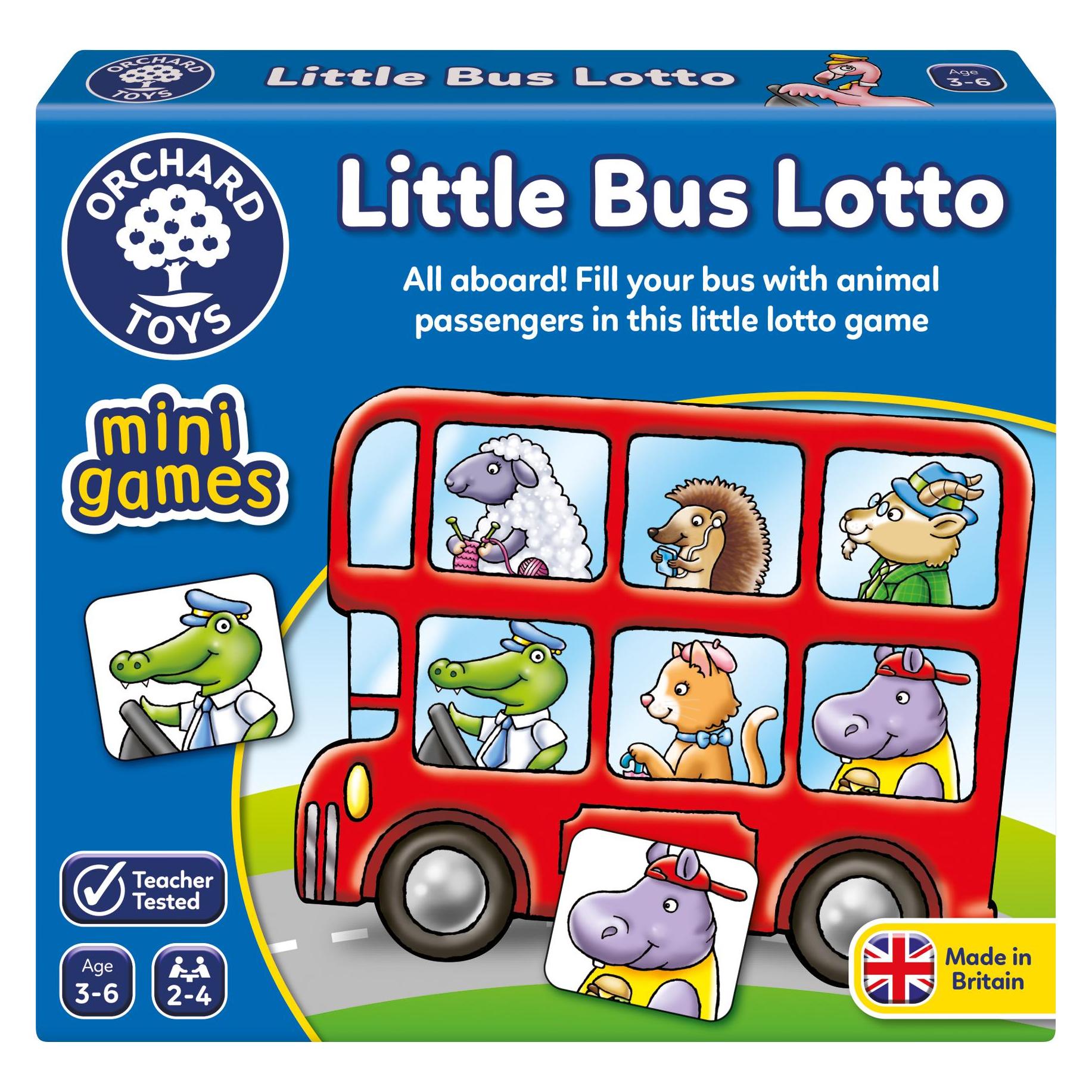 Orchard Little Bus Lotto Mini Game (2 - 4 Spieler) (600355)