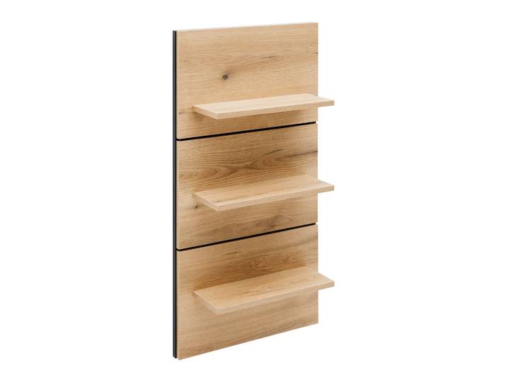 Wandboard Mateo Schwarz/Eichefarben