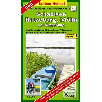 Radwander- und Wanderkarte Schaalsee, Ratzeburg, Mölln und Umgebung, Sonstige von Verlag Barthel, Barthel, A, 978-3-89591-257-3