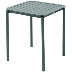 Oviala Business Quadratischer Terrassentisch (70x70cm) dunkelgrün