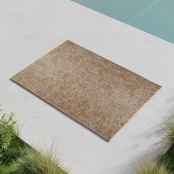 Outdoorteppich Viento Beige/Weiß ca. 120x170 cm