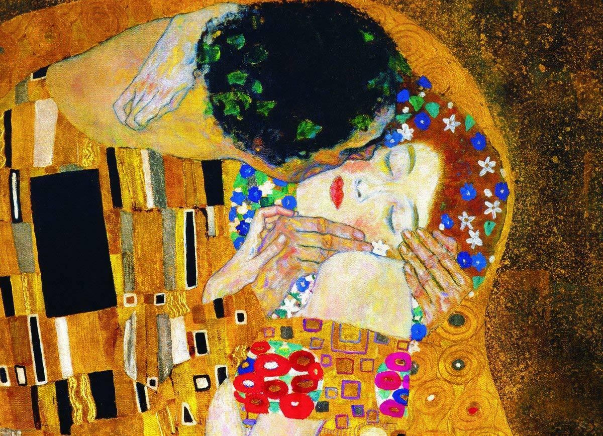 Eurographics De Kus van Gustav Klimt Detail