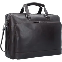 Leonhard Heyden Dakota - RV-Aktenmappe Braun, 2 Fächer (15.40"), Notebooktasche, Braun
