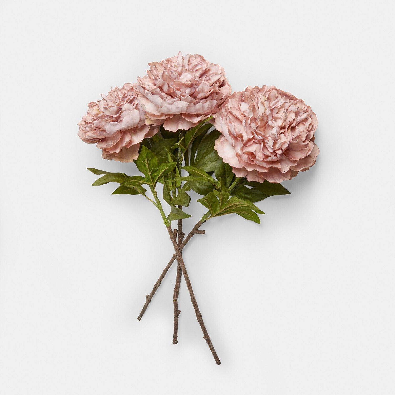 LOBERON Kunstpioenroos Dahlyra set van 3 roze