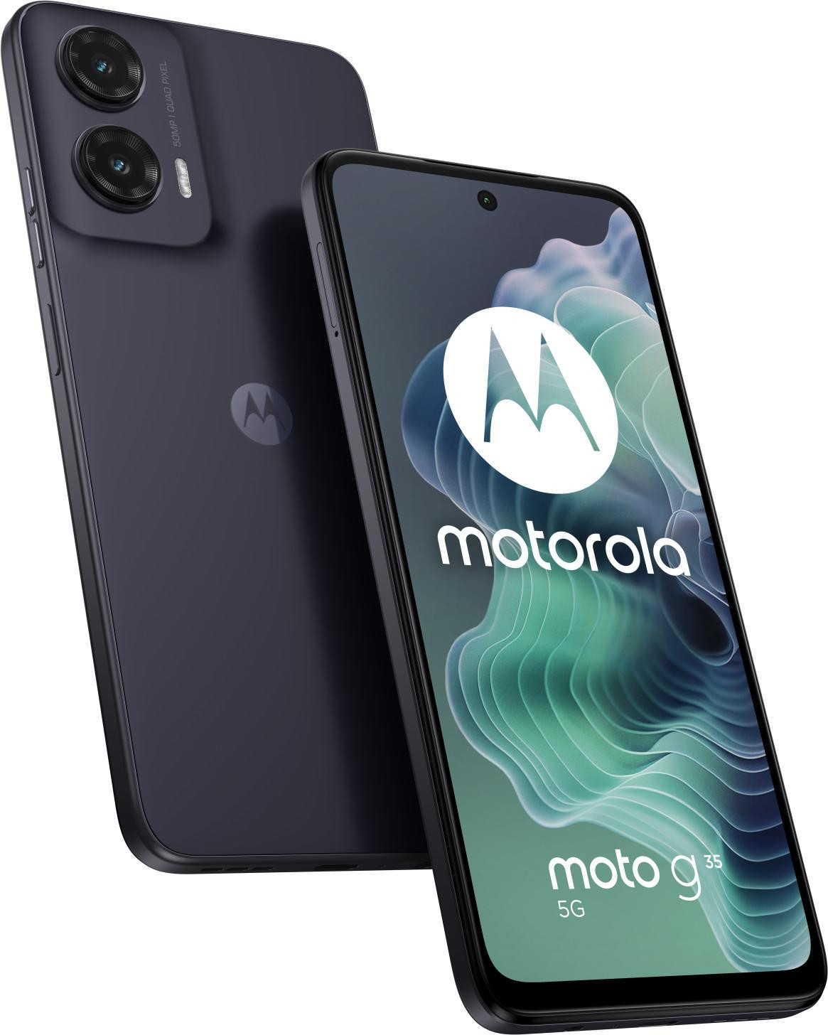 Motorola Moto G35 5G Dual SIM, 8GB RAM, 256GB opslag - Midnight Black