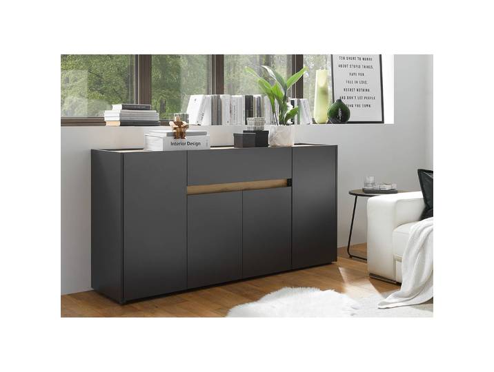 Sideboard 170cm Grau/Anthrazit