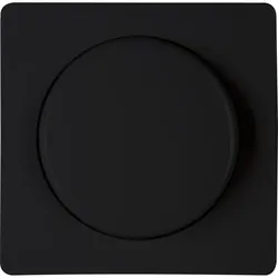 Kopp 333750188 PARIS - Abdeckung für Druck-Wechseldimmer, Farbe: schwarz matt