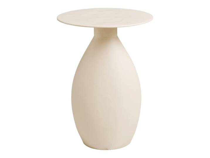 Beistelltisch Calais Creme ca. 36x36x50 cm