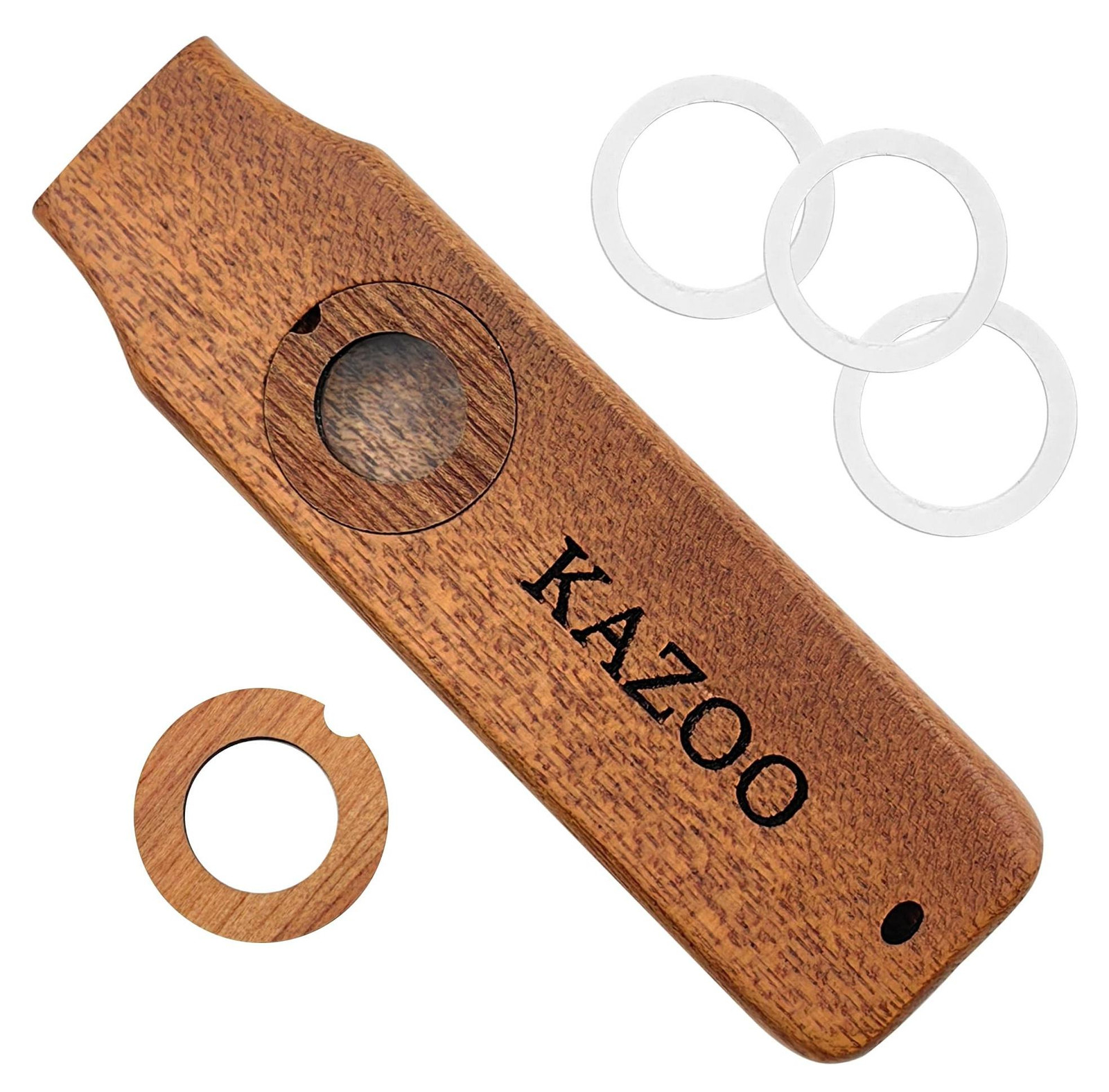 Professionele Houten Kazoo voor Muziekbegeleiding