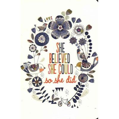 SM Jrnl She Believed, Gebundene Ausgabe von Peter Pauper Press (CRT), Peter Pauper Press, 978-1-4413-2209-8