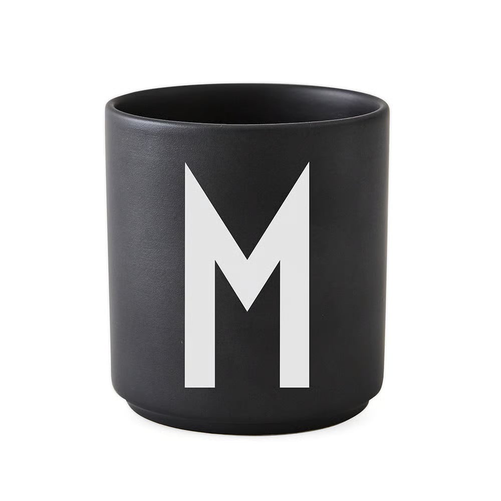 Design Letters Beker Zwart M